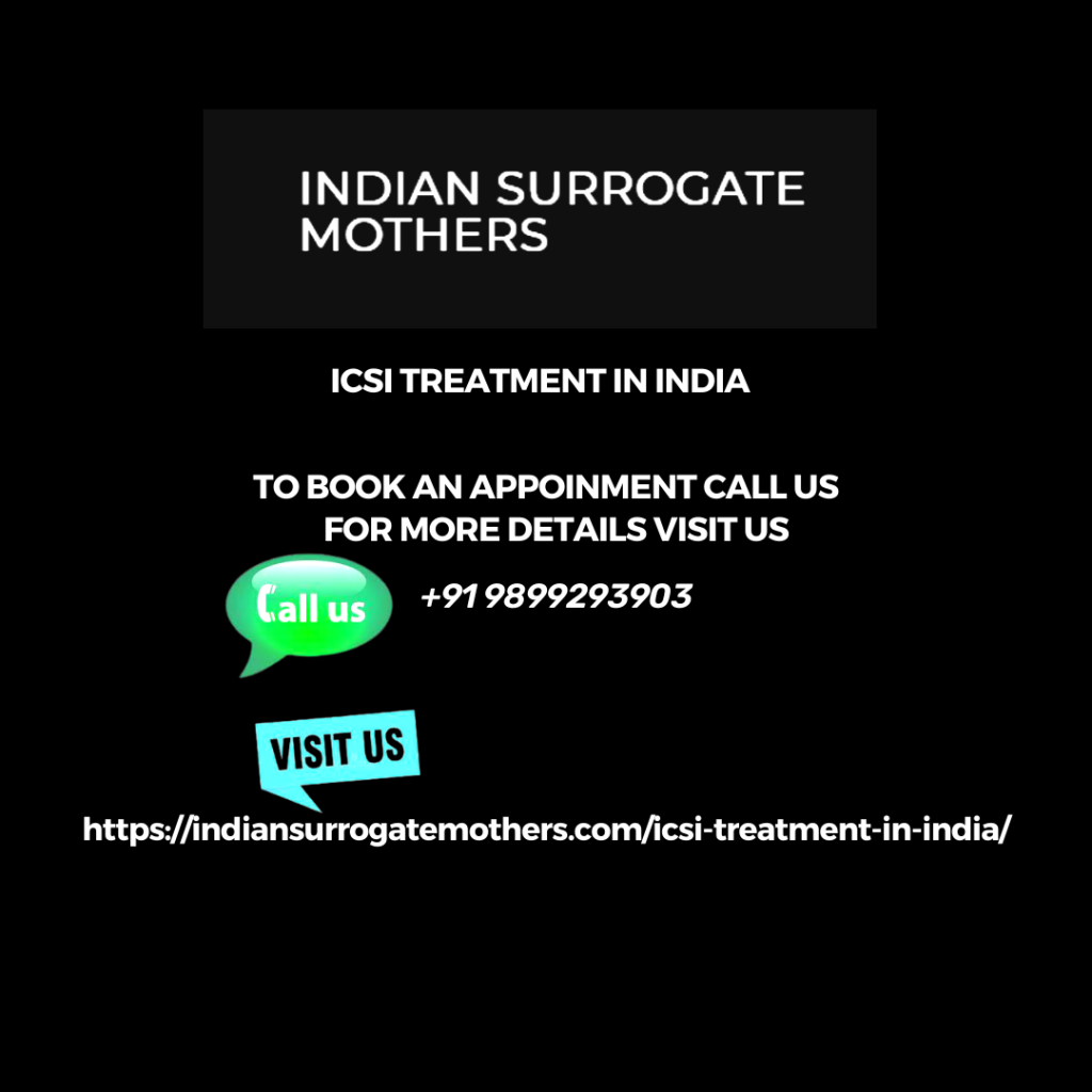 ICSI TREATMENT IN INDIA